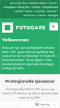 Mobile Screenshot of fotocare.no